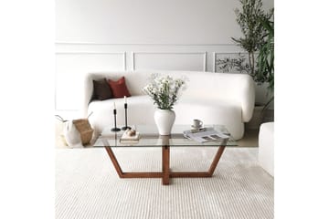 Liepene Soffbord 105x35x105 cm - Brun - Möbler - Bord & matgrupper - Soffbord