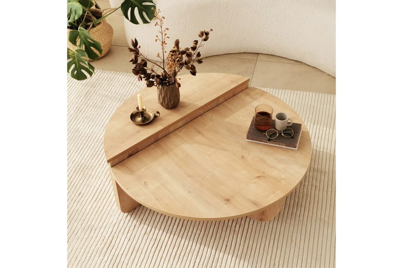 Louvrall Soffbord 90 cm - Ek - Möbler - Bord & matgrupper - Soffbord