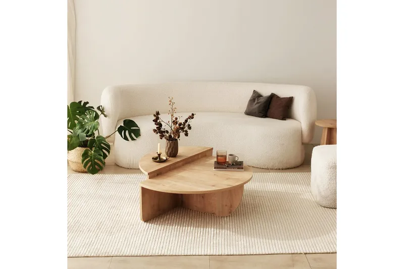 Louvrall Soffbord 90 cm, Ek