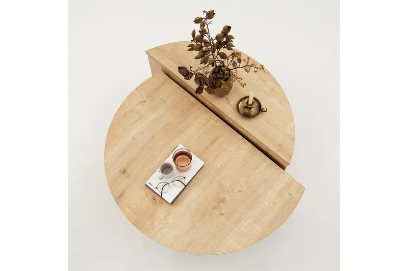 Louvrall Soffbord 90 cm - Ek - Möbler - Bord & matgrupper - Soffbord