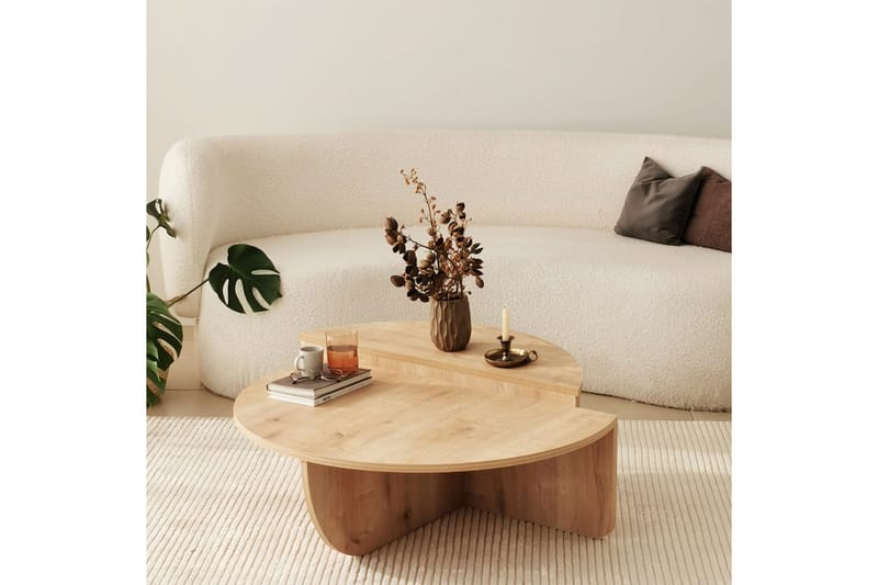 Louvrall Soffbord 90 cm - Ek - Möbler - Bord & matgrupper - Soffbord