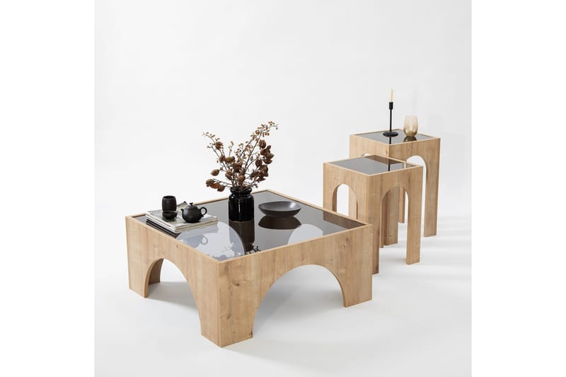 Lowan Soffbord 80 cm - Brun - Möbler - Bord & matgrupper - Soffbord