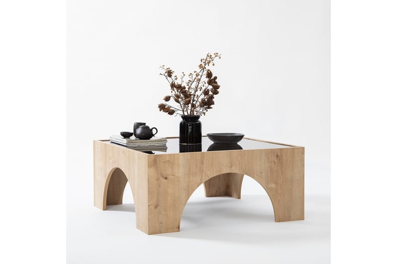 Lowan Soffbord 80 cm - Brun - Möbler - Bord & matgrupper - Soffbord