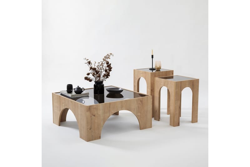 Lowan Soffbord 80 cm - Brun - Möbler - Bord & matgrupper - Soffbord