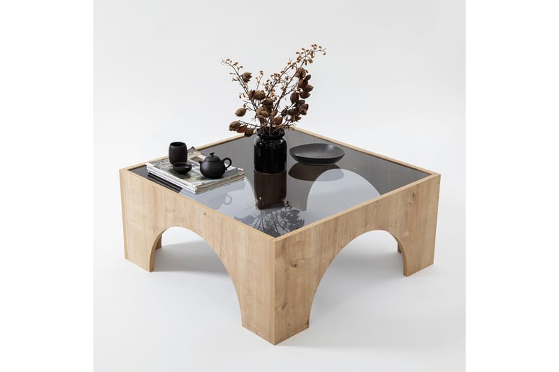 Lowan Soffbord 80 cm - Brun - Möbler - Bord & matgrupper - Soffbord