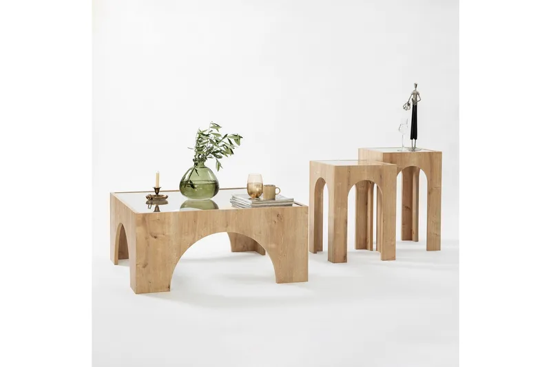 Lowan Soffbord 80 cm - Ek - Möbler - Bord & matgrupper - Soffbord