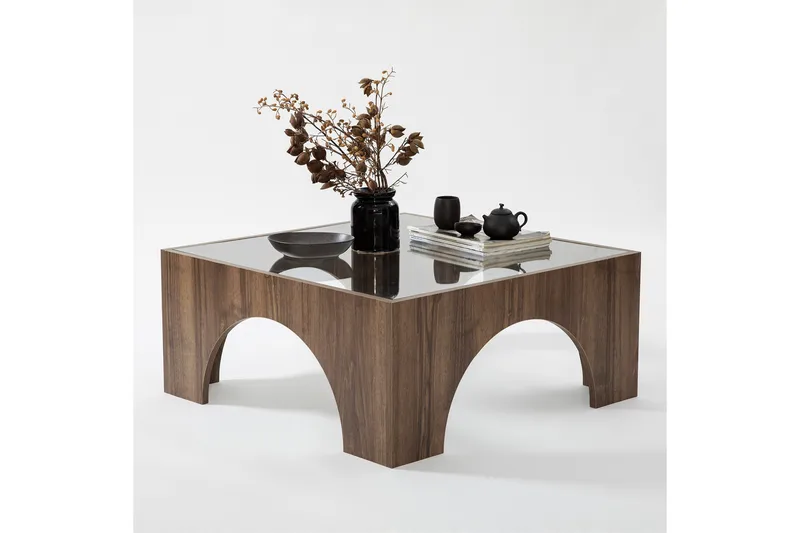 Lowan Soffbord 80 cm - Mörkbrun - Möbler - Bord & matgrupper - Soffbord