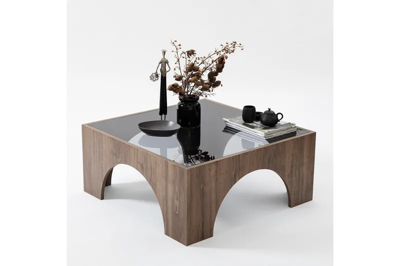 Lowan Soffbord 80 cm - Valnöt - Möbler - Bord & matgrupper - Soffbord