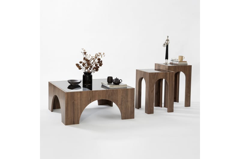 Lowan Soffbord 80 cm - Valnöt - Möbler - Bord & matgrupper - Soffbord