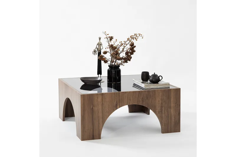 Lowan Soffbord 80 cm - Valnöt - Möbler - Bord & matgrupper - Soffbord