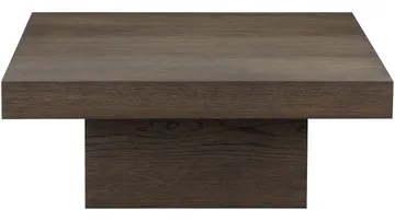 Soffbord Lunvik 100x100 cm - Brunlackat - Möbler - Bord & matgrupper - Soffbord
