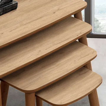 Lyvenn Satsbord 70 cm - Ek - Möbler - Bord & matgrupper - Soffbord - Kistbord