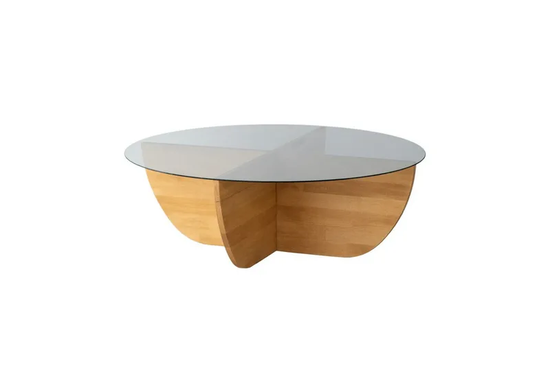 Soffbord Makhan Ek - Ljusbrun - Möbler - Bord & matgrupper - Soffbord