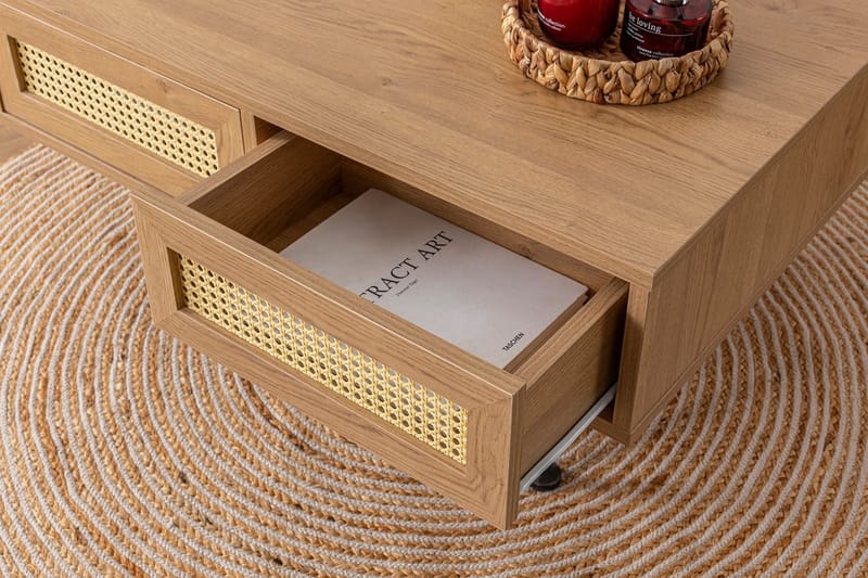 Makwana Soffbord 90 cm - Natural - Möbler - Bord & matgrupper - Soffbord
