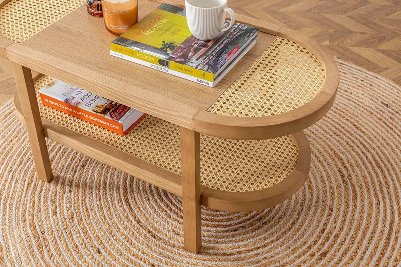 Makwana Soffbord 91 cm - Natural - Möbler - Bord & matgrupper - Soffbord