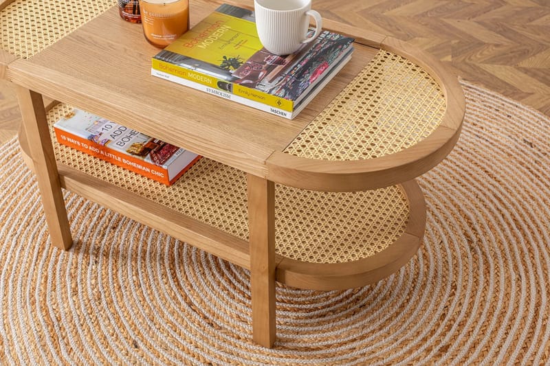 Makwana Soffbord 91 cm - Natural - Möbler - Bord & matgrupper - Soffbord