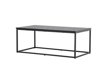 Mallan Rektangulärt Soffbord 120x60 cm i Målat Trä - Svart - Möbler - Bord & matgrupper - Soffbord