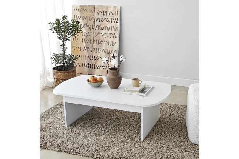 Soffbord Malo Vit - Vit - Möbler - Bord & matgrupper - Soffbord