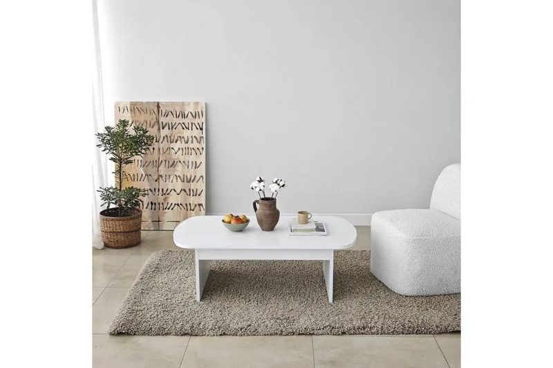 Soffbord Malo Vit - Vit - Möbler - Bord & matgrupper - Soffbord