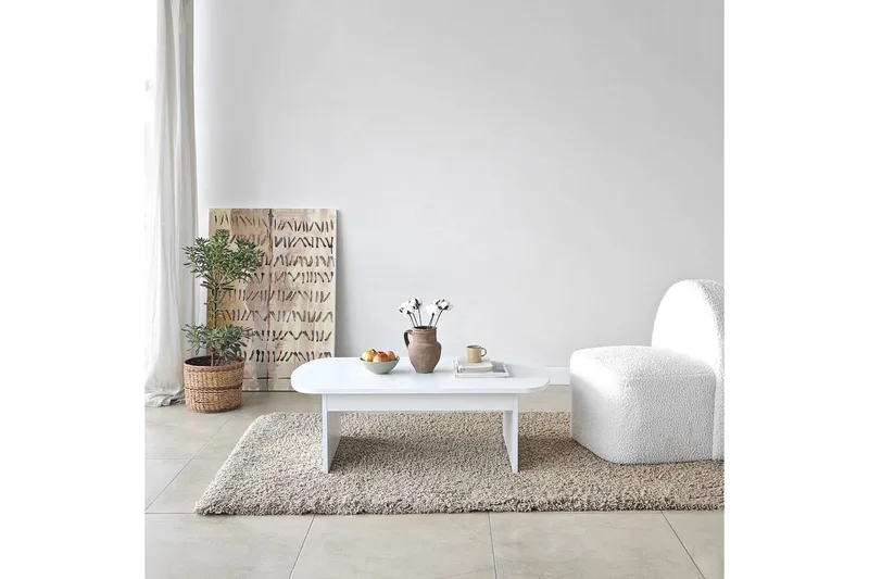 Soffbord Malo Vit - Vit - Möbler - Bord & matgrupper - Soffbord