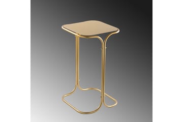 Mamta Kvadratiskt Soffbord 30 cm i Metall - Mässingsguld - Möbler - Bord & matgrupper - Soffbord