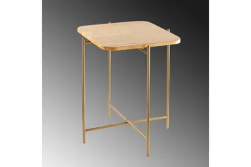 Mamta Kvadratiskt Soffbord 46 cm i Ljust Trä - Beige - Möbler - Bord & matgrupper - Soffbord