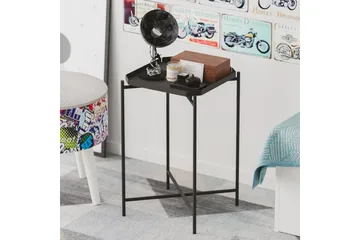 Mamta Kvadratiskt Soffbord 46 cm i Metall - Svart - Möbler - Bord & matgrupper - Soffbord