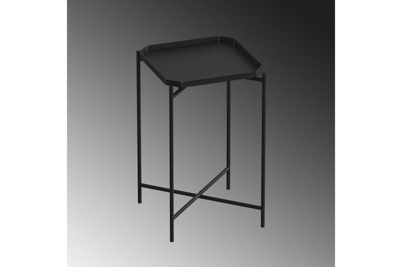 Mamta Kvadratiskt Soffbord 46 cm i Metall - Svart - Möbler - Bord & matgrupper - Soffbord