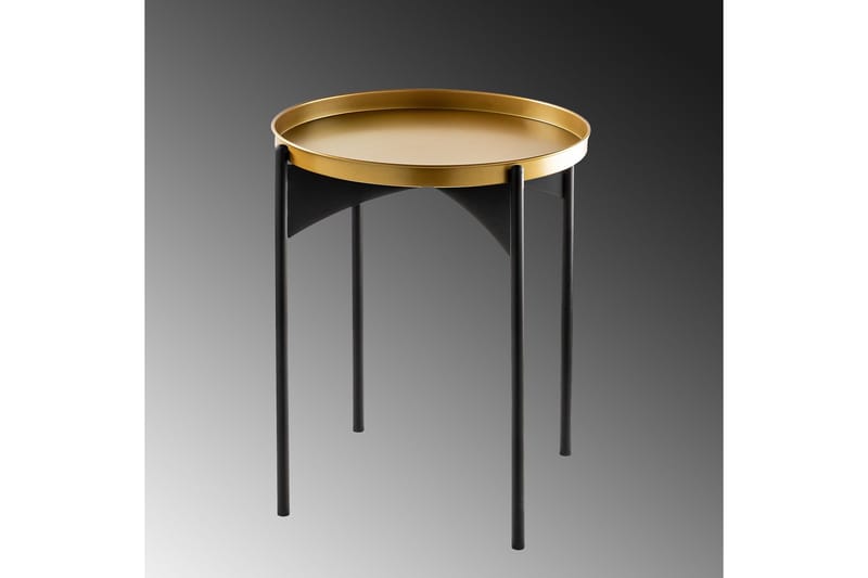 Mamta Runt Soffbord 44 cm i Metall - Guld - Möbler - Bord & matgrupper - Soffbord