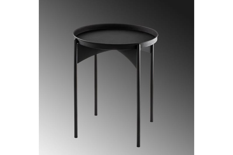 Mamta Runt Soffbord 44 cm i Metall - Svart - Möbler - Bord & matgrupper - Soffbord
