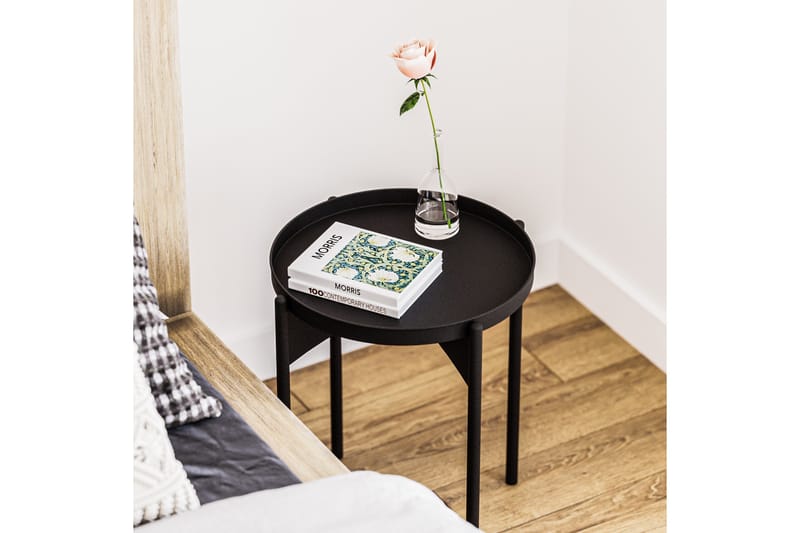 Mamta Runt Soffbord 44 cm i Metall - Svart - Möbler - Bord & matgrupper - Soffbord