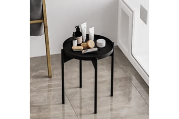 Mamta Runt Soffbord 44 cm i Metall - Svart - Möbler - Bord & matgrupper - Soffbord