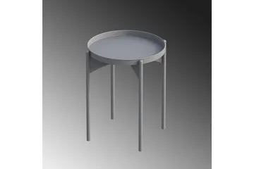 Mamta Runt Soffbord Brickbord 44 cm i Metall - Grå - Möbler - Bord & matgrupper - Soffbord