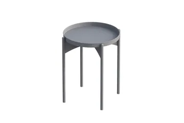 Mamta Runt Soffbord Brickbord 44 cm i Metall - Grå - Möbler - Bord & matgrupper - Soffbord