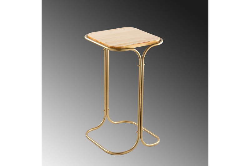 Mamta Soffbord 30 cm - Guld/Natural - Möbler - Bord & matgrupper - Soffbord