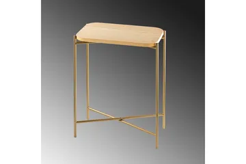 Mamta Soffbord 40 cm - Guld/Natural - Möbler - Bord & matgrupper - Soffbord