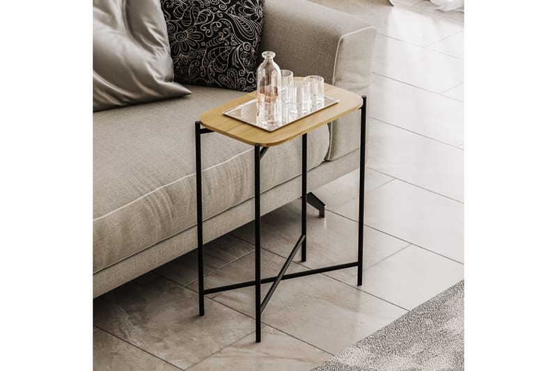 Mamta Soffbord 40 cm - Svart/Natural - Möbler - Bord & matgrupper - Soffbord