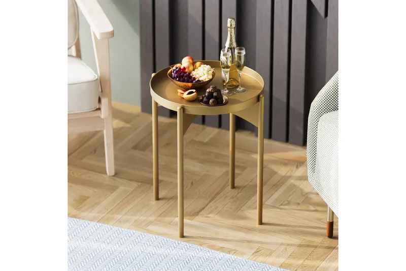 Mamta Soffbord 44 cm, Guld