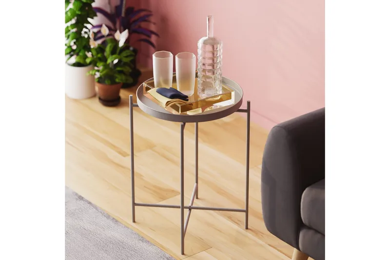 Mamta Soffbord 46 cm, Grå