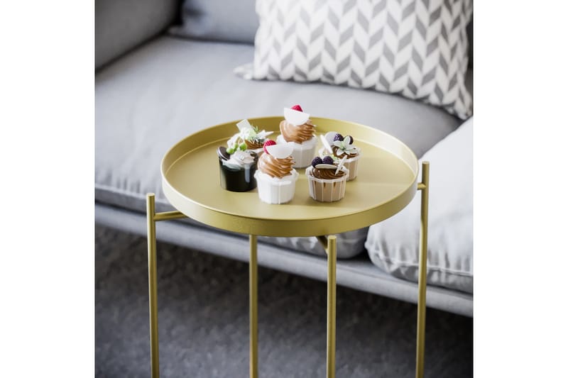 Mamta Soffbord 46 cm - Guld - Möbler - Bord & matgrupper - Soffbord
