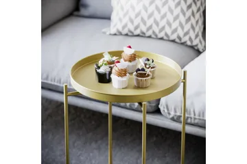 Mamta Soffbord 46 cm - Guld - Möbler - Bord & matgrupper - Soffbord