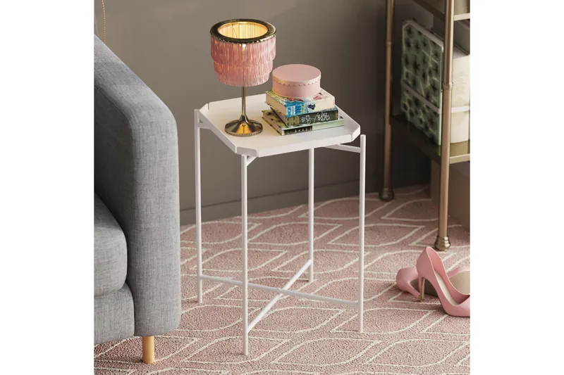 Mamta Soffbord 46 cm, Vit