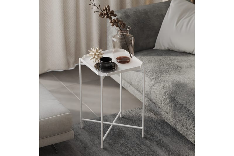 Mamta Soffbord 46 cm - Vit - Möbler - Bord & matgrupper - Soffbord