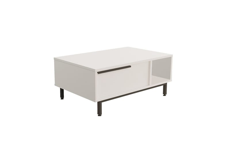 Manku Soffbord 90 cm - Vit - Möbler - Bord & matgrupper - Soffbord