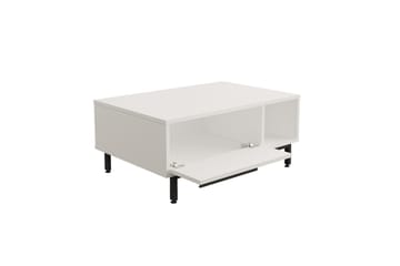 Manku Soffbord 90 cm - Vit - Möbler - Bord & matgrupper - Soffbord