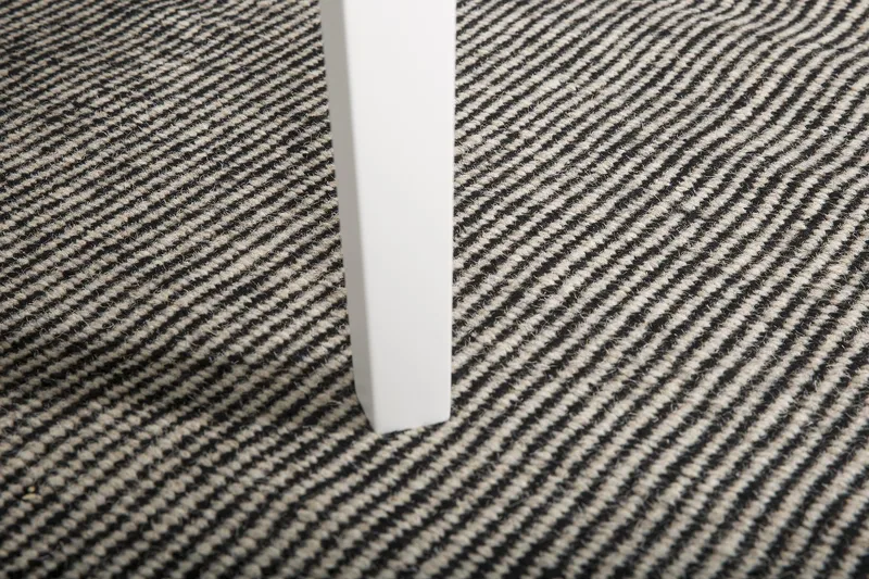 Mantorp Soffbord 80 cm Runt med Förvaring Hylla - Massiv Ek/Vit - Möbler - Bord & matgrupper - Soffbord - Soffbord med förvaring