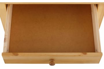 Marzell 60 cm Kvadratiskt Soffbord med Lådor i Massivt Trä - Beige - Möbler - Bord & matgrupper - Soffbord