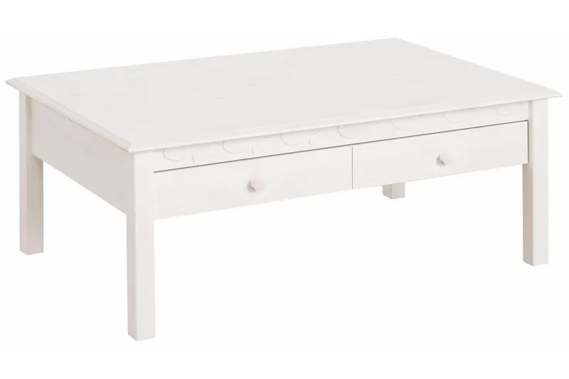 Marzell Soffbord 110 cm - Vit - Möbler - Bord & matgrupper - Soffbord