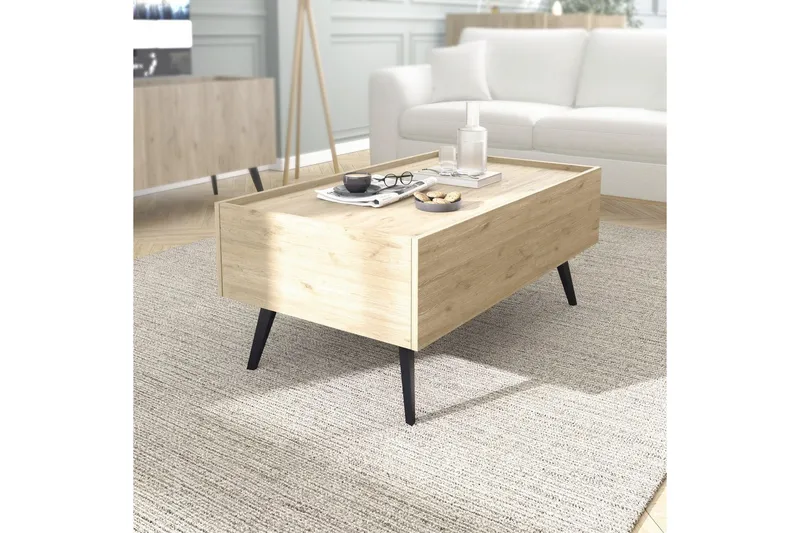 Soffbord Masao Ek - Ljusbrun - Möbler - Bord & matgrupper - Soffbord