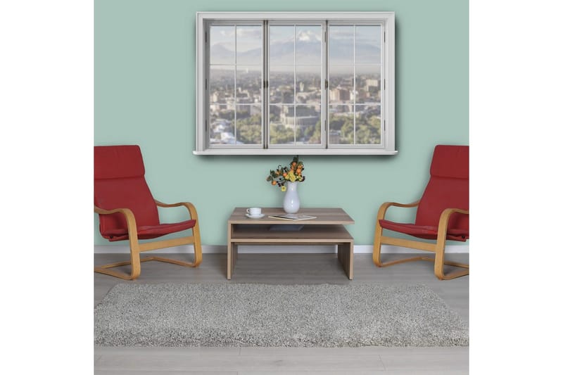 Soffbord Masao Ljus Valnöt - Ljus Valnöt - Möbler - Bord & matgrupper - Soffbord